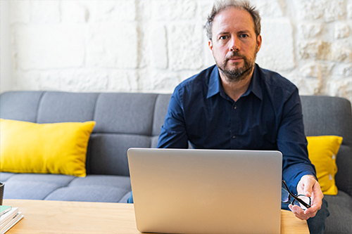Laurent Durrieu, formateur en graphisme