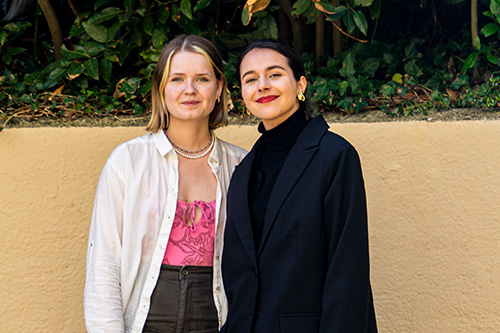 Anaïs et Macha organisent un pop-up store