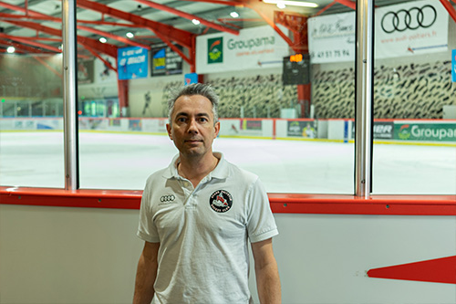 Hugues Capderroque, nouveau président du hockey de Poitiers