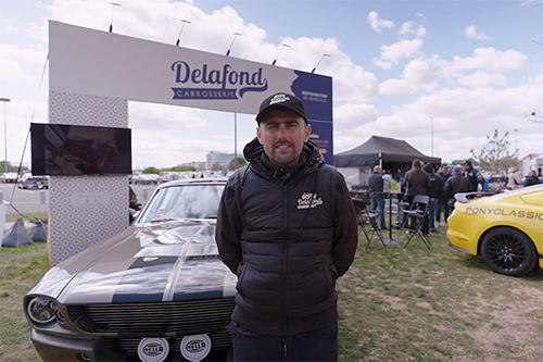 Ludovic Delafond restaure et fabrique des Ford Mustang