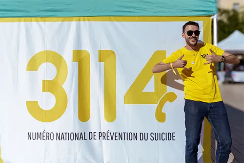 Le 3114, le numéro national de prévention du suicide